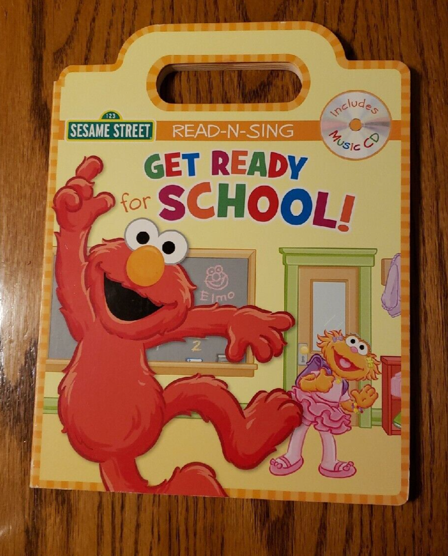 SESAME STREET READ N SING GET READY FOR SCHOOL HARDBOARD BOOK WITH
