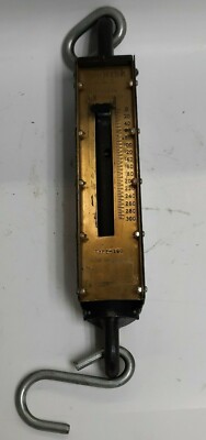 VINTAGE CHATILLON AND SONS HANGING SCALE 300LB CAPACITY TYPE 160 10758
