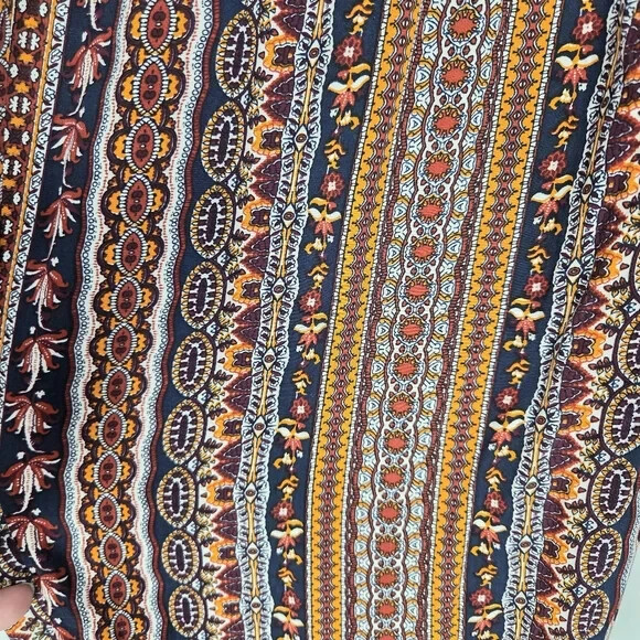 Shein Curve Multicolor Multi Pattern BOHO Elastic… - image 3