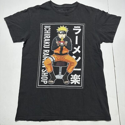 T-shirt Naruto Shippuden – Jaune, Taille S Pour Homme (occasion Bon état)