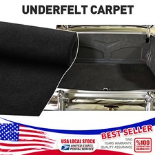 79 x 60in BLACK DJ CAR SUB SPEAKER BOX CARPET TRUNK LINER PREMIUM QUALITY