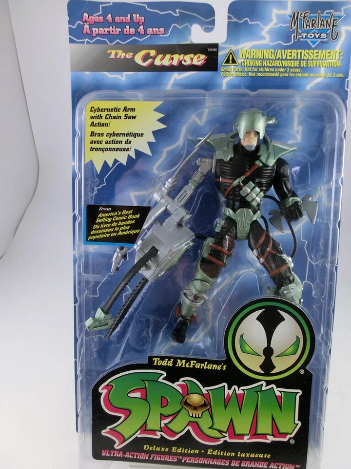 Spawn The Curse w. Chainsaw Actionfigur 18 cm, McFarlane 1996 - Bild 1 von 1