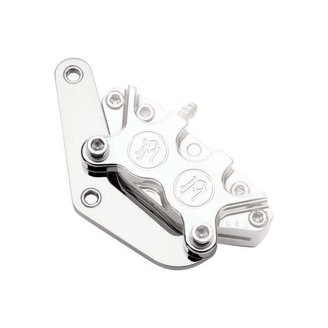 Performance Machine Motorcycle Caliper Bracket Front Left Polished - 11.5 Inch - Image 2 of 3