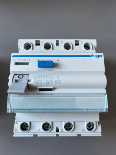 Hager FI / LS Leitungsschutzschalter MBN/MCN/MBS/MCS -1/2/3/4pol CDS/CDA wählbar - Bild 126 von 143