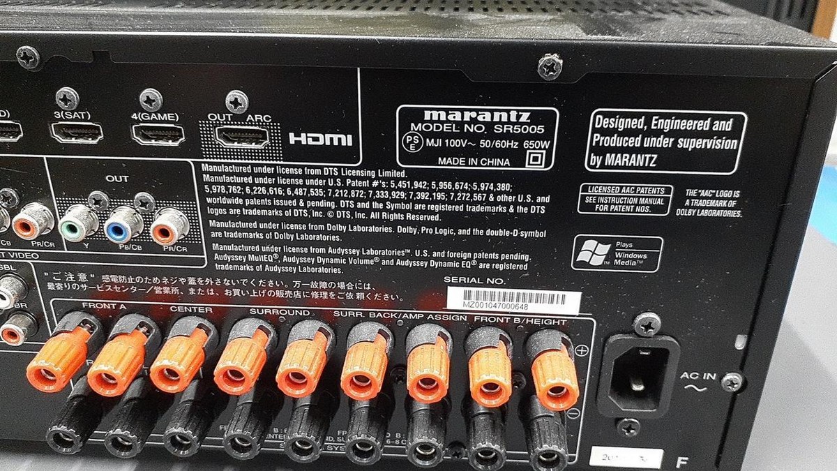 Marantz SR5005 7.1ch AV Receiver Used | eBay