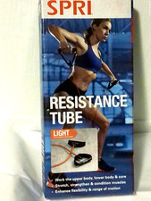 Spri Resistance Tube Light Exercise Work Upper and Lower Body and Core