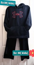 under armour Kids Hoodies  Pants SZ: M Black