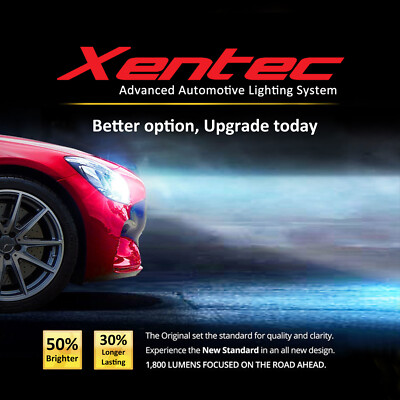Xentec 35W HID Kit – Dual Beam, 6000K, HB2/H13/9004/9007, Ballasts & Bulbs Included