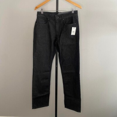Volcom black slim fit straight leg
