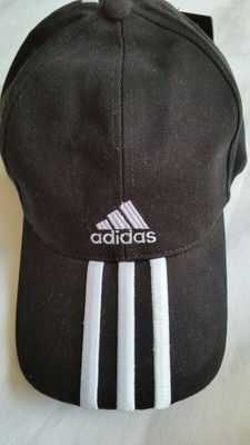 adidas 3 Str BasicCap / Baseball Cap Damen Herren Kinder unisex schwarz one size