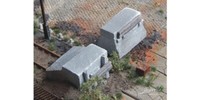 H0 Prellbock Beton 2X Juweela 28278 1:87 Neu!!