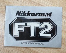 NIKON NIKKORMAT FT2 INSTRUCTION BOOK/126715