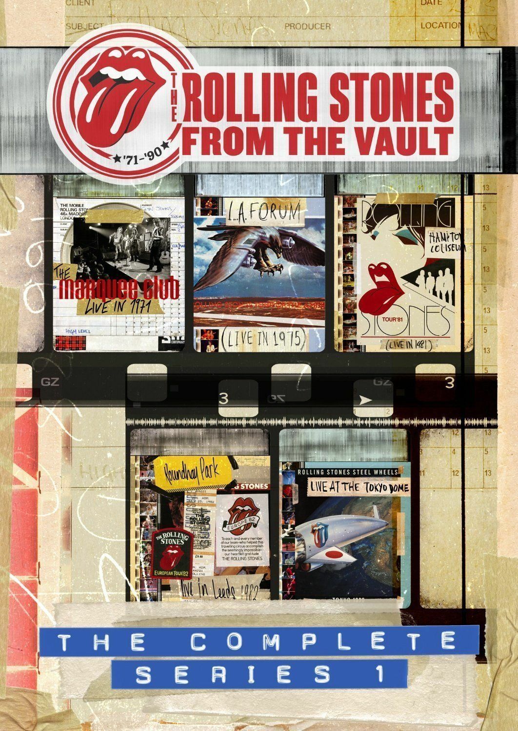 The Rolling Stones From The Vault The Complete Series 5 DVD (Eagle Vision)