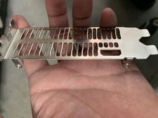 1Pcs For Sapphire RX570 RX580 RX578 1 I/O Shield BackPlate Blende Bracket