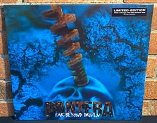 PANTERA - Far Beyond Driven, Limited BLUE MARBLED COLORED VINYL LP  New & Sealed