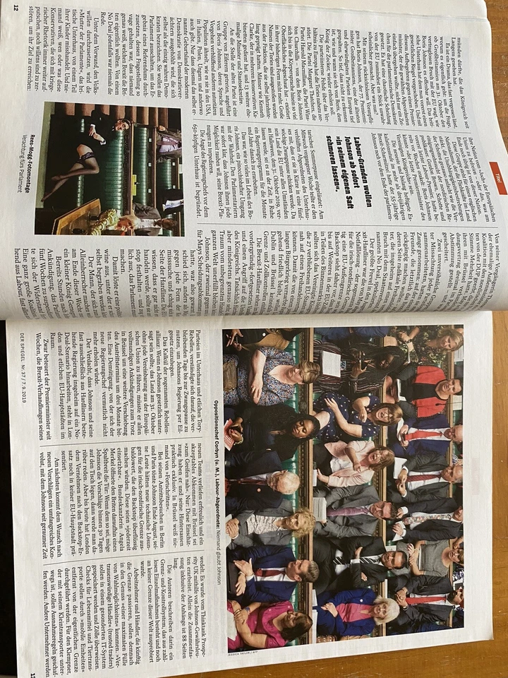 MAD Alfred King Boris Johnson AfD Radicals Chemtrails Der Spiegel Magazine 2019 - Image 4 of 4