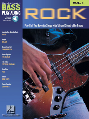 Rock Bass Play-Along Volume 1