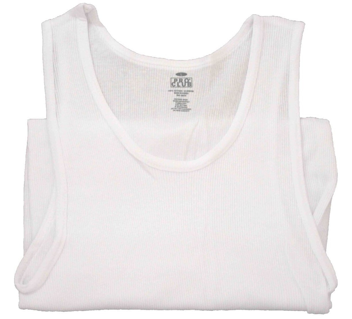 Pro Club A-shirts Tank Top Set of 3 Pcs White 4Xl | eBay