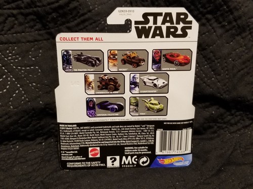 Hot Wheels Star Wars Starships con supporto e auto personaggio - scegli uno - Foto 55 di 88