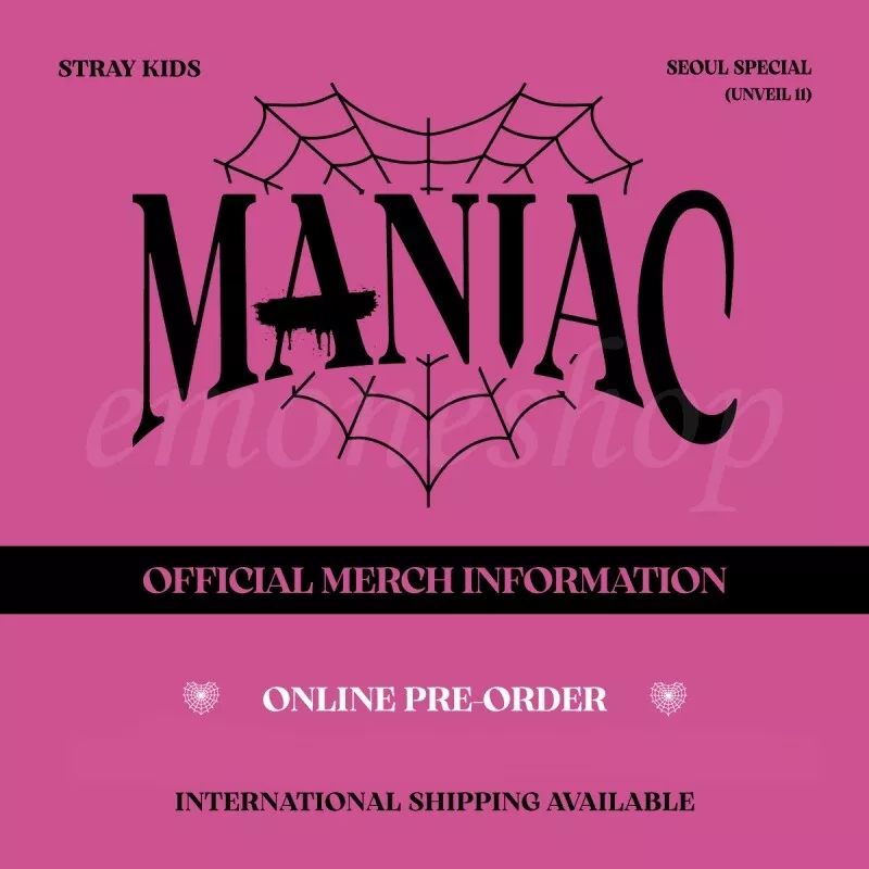 Stray Kids Maniac Tour Sweatshirt, Seoul Special Unveil 11 www.np.gov.lk
