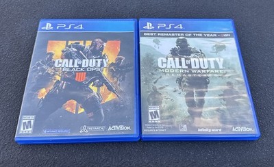 Call of Duty: Modern Warefare Remastered & Black OPS - Sony PlayStation 4 - PS4