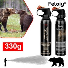 Feloiy Maximum Strength Bear Spray 11oz w/ Holster Bear Repellent