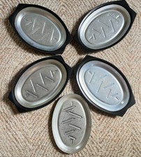4+ NORDIC WARE Steak Serv-A-Sizzle ~ USA Made For Sizzling Hot or Icy Cold Foods
