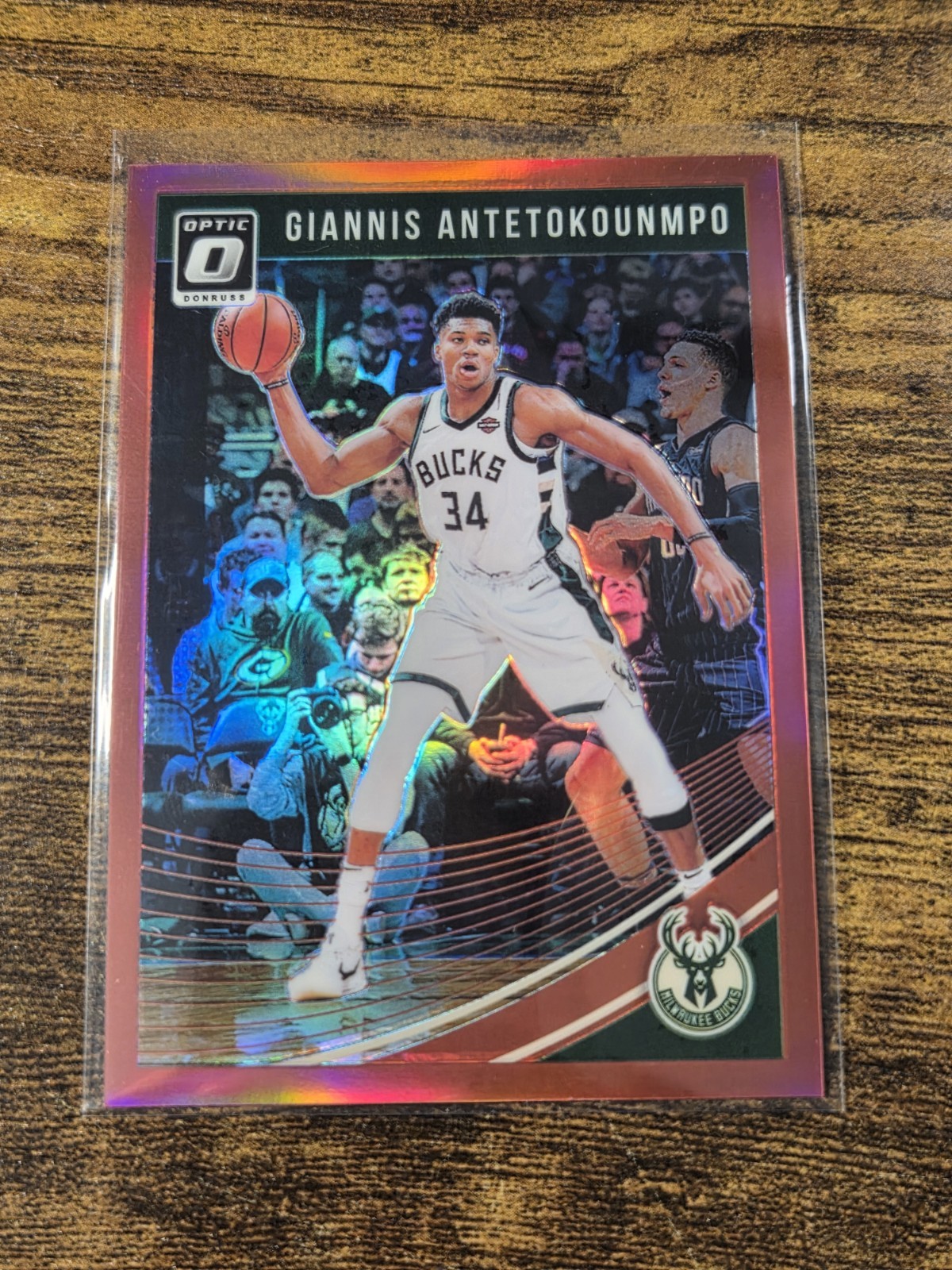 2018 Panini Donruss Optic Red #85 Giannis Antetokounmpo #/99
