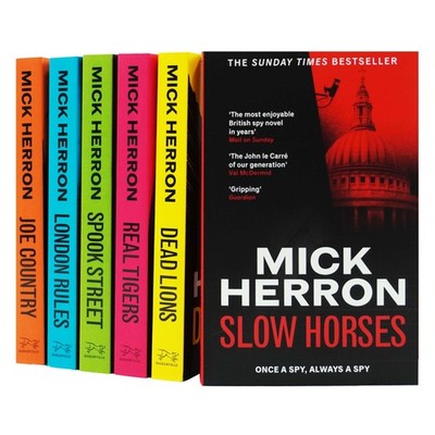 Slough House Series (Book 1-6) by Mick Herron: 6 Books Collection Set- Paperback