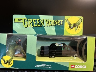 Corgi CGC59002 The Green Hornet Black Beauty w/ Kato Figure 1:36 Diecast MIB