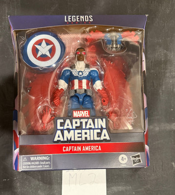Captain America Sam Wilson Box Damage Marvel Legends