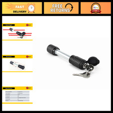2 Trailer Hitch Lock Class Iiiiv - Heavy Duty 14 Turn Locking System Secure