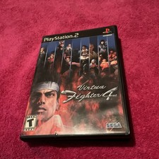Virtua Fighter 4 (Sony PlayStation 2 PS2, 2002) Black Label - NO Manual
