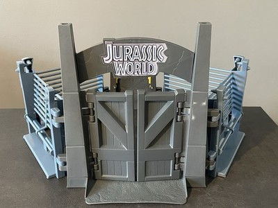 Jurassic World T Rex Lockdown Gehege Tore Zaun Set - unvollständig