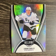 Upper Deck Allure Black Rainbow Logan Cooley #23 Utah Mammoth 2025-26