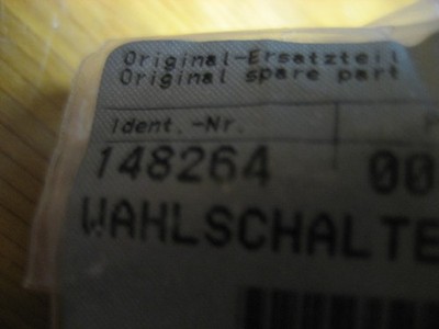 Stiebel Eltron Hydro Therm Wahlschalter  Nr. 148264