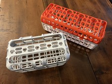 OXO  Munchkin Dishwasher Basket Set For Bottles Breast Pump Parts  Accessories