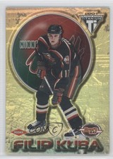 2000-01 Pacific Private Stock Titanium Draft Edition Sample Filip Kuba #127 0f8