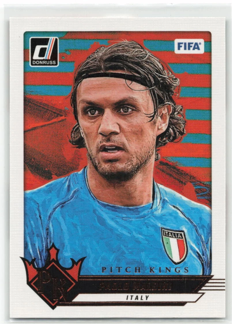 N°92 PAOLO MALDINI ITALIE ITALIA PANINI FOOTBALL FRANCE 98 1998 COUPE
