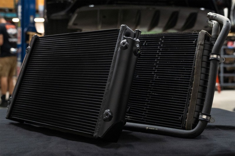 McLaren 570S Heat exchanger P/N 13L0183CP