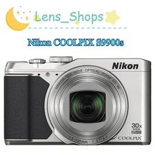 Nikon COOLPIX S9900s Digital Camera Silver with 30x optical zoom,Smile Detection