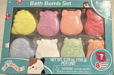 Kellytoy Original Squishmallows Surprise Inside Bath Bombs 8 Pack 5.29 oz