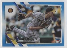 2021 Topps NPB Nippon Professional Baseball Blue Foil 39/50 Masashi Itoh 0c57