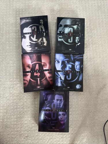 the x-files Collection Edition series dvd Seasons 2, 3, 4, 5 And 8 Box ...