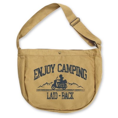 Shima Rin Motorcycle Silhouette Newspaper Bag Yuru Camp