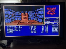 Might and Magic: Gates To Another World Sega Genesis Complete Tested and Working
