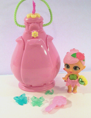Bloopies Fairies Regina 4'' Fairy Doll, Lights Up with Case