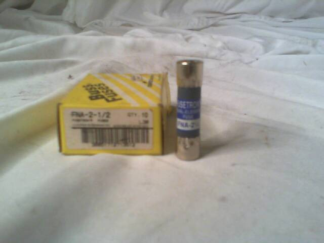 Bussmann FNA-2-1/2 Duel Element Fuse 2.5A 250V-New No Box img