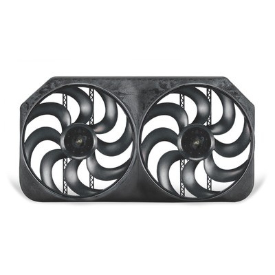 Flex-A-Lite FLE116591 Dual 15 in Curved Blade Electric Cooling Fan Performance - Picture 2 of 11