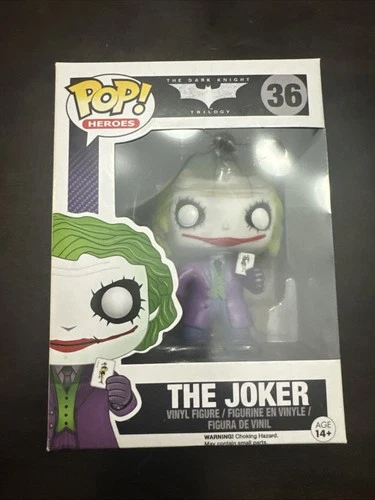 Funko Pop! Vinyl: The Joker #36 Dark Knight Trilogy DC Universe Figure
